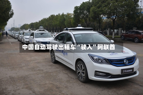 中国自动驾驶出租车“驶入”阿联酋-第2张图片