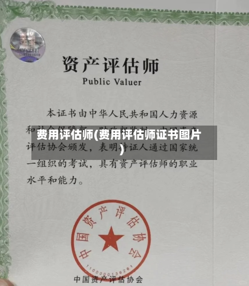 费用评估师(费用评估师证书图片)