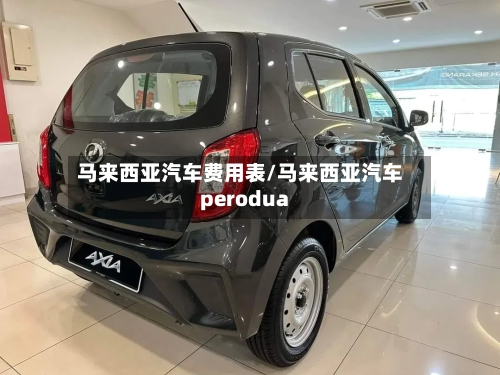 马来西亚汽车费用表/马来西亚汽车perodua