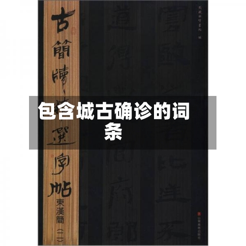 包含城古确诊的词条
