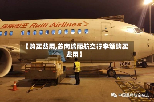 【购买费用,苏南瑞丽航空行李额购买费用】