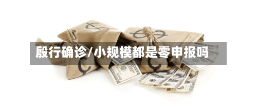 殷行确诊/小规模都是零申报吗