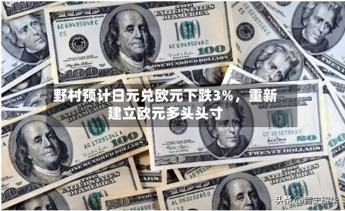 野村预计日元兑欧元下跌3%，重新建立欧元多头头寸